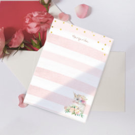 Bloco De Notas Garota Mágica do Unicórnio Bonita