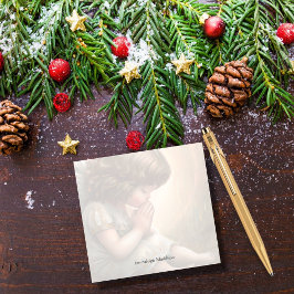 Bloco De Notas Garota Pequena Anjo Radiante Halo