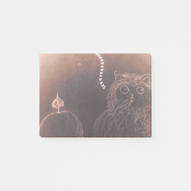 Bloco De Notas gata gloriosa em relâmpagos de anime manga glorios (Frente)