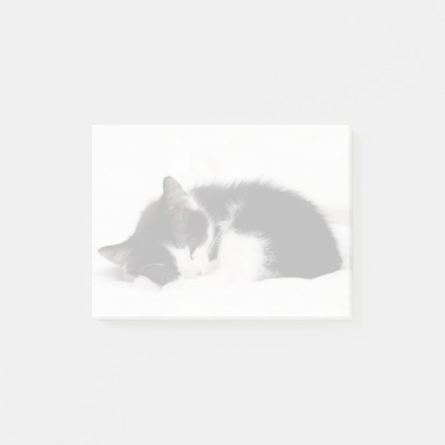 Bloco De Notas Gatinho dormindo (Frente)