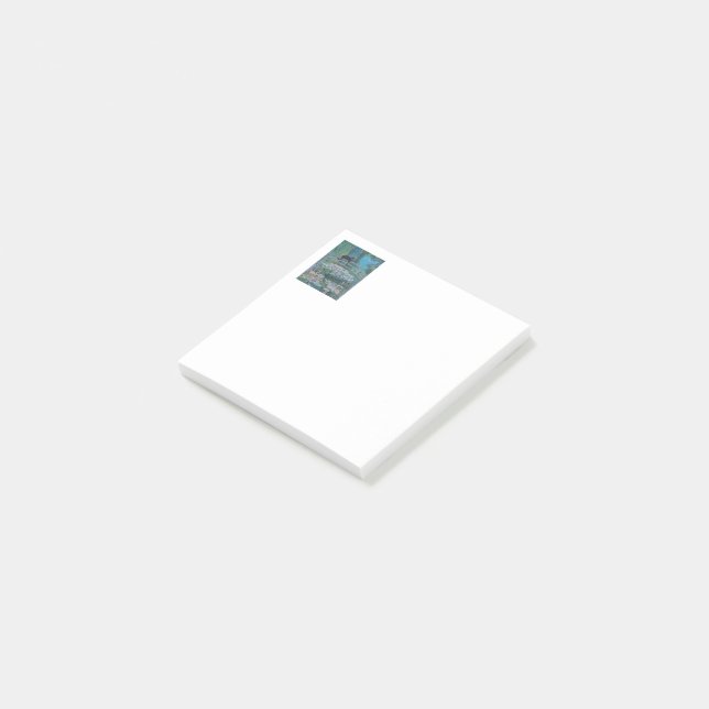 Bloco De Notas Gatinho no Monet/POSTAR NOTAS DE TI (Inclinado)