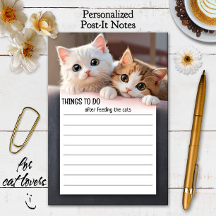 Bloco De Notas Gatinhos Engraçados Para Fazer Lista Postar Notas
