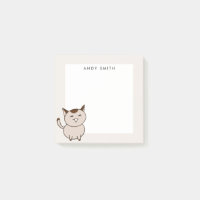 Gato Castanho Grande E Gordo Personalizado
