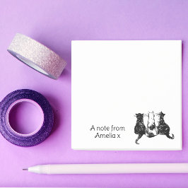 Bloco De Notas Gato de Cuta Personalizado