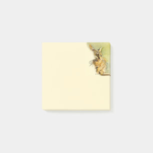Bloco De Notas Gato de gato malhado com Brushstrokes cor-de-rosa