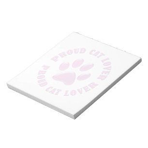 Bloco De Notas Gato de Lover Ortoado