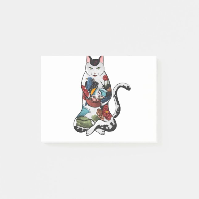 Bloco De Notas gato-do-mato (Frente)