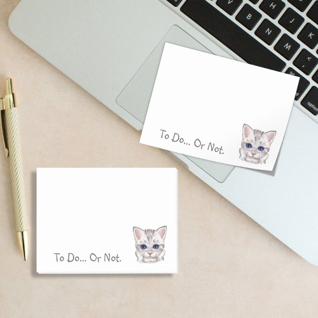 Bloco De Notas Gato Engraçado Para Fazer (Criador carregado)