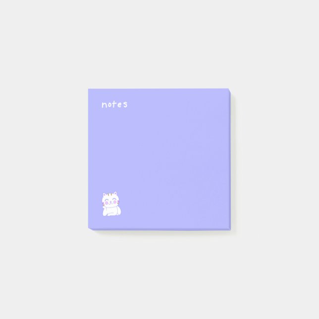 Bloco De Notas Gato Feliz (Frente)