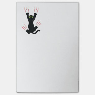 Bloco De Notas Gato Negro, todas as garras