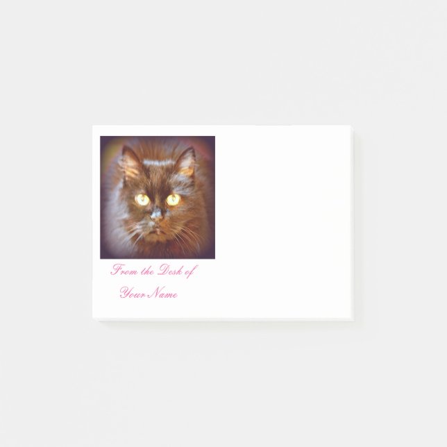 Bloco De Notas gato preto (Frente)