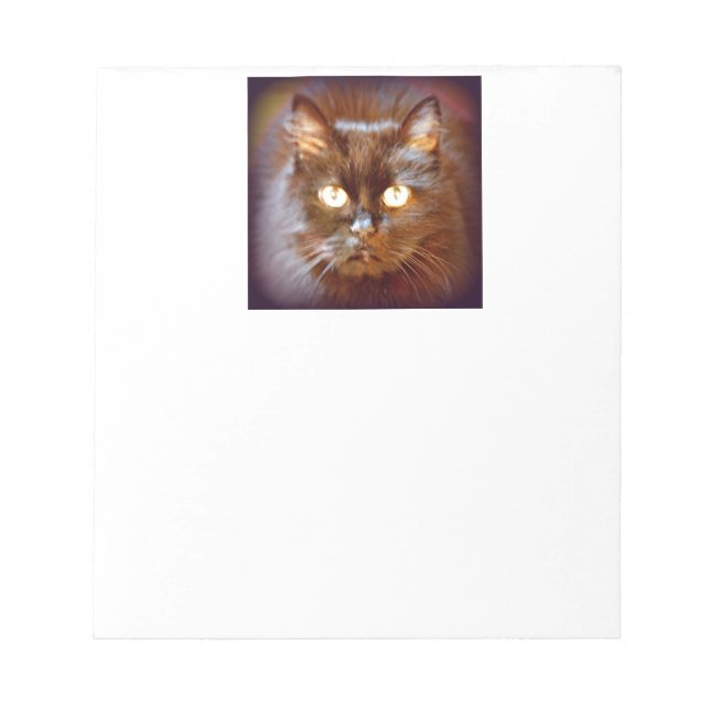 Bloco De Notas gato preto (Frente)