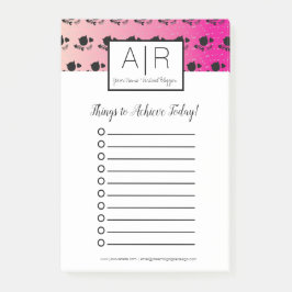 Bloco De Notas Gatos Bonitos Rosa