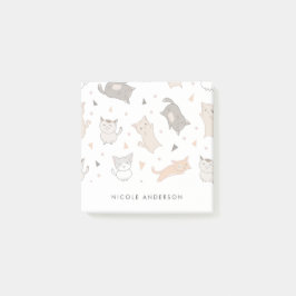 Bloco De Notas Gatos Ilustrados