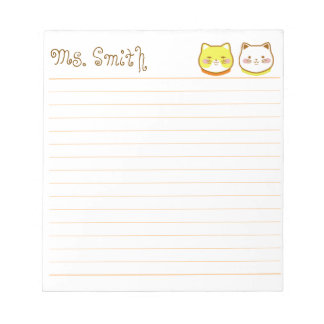 Bloco de Notas Gatos Lindos