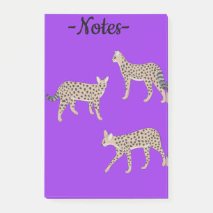 Bloco De Notas Gatos Serval