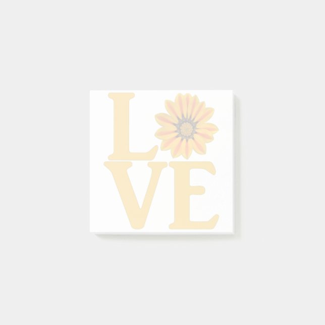Bloco De Notas Gazania Clássico do Amor (Frente)