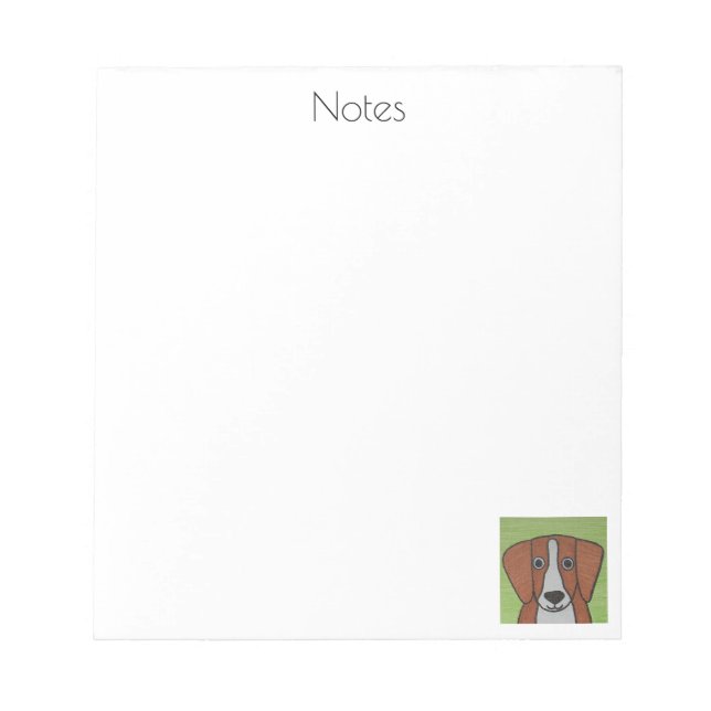 Bloco de notas Gelado (Frente)