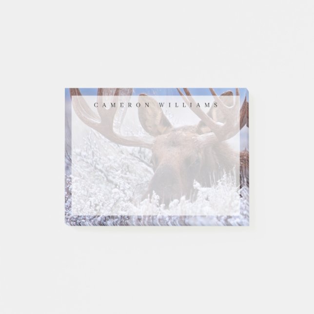 Bloco De Notas Gelo e neve | Grand Teton National Park, Wyoming (Frente)