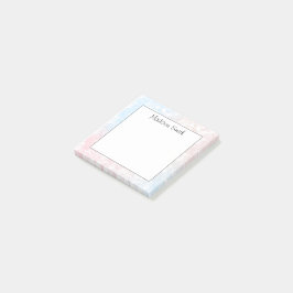 Bloco De Notas Geométrico Personalizado