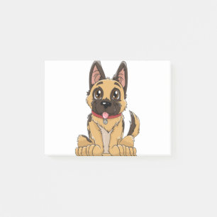 Bloco De Notas German shepherd - Cueca