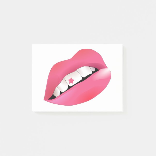 Bloco De Notas Gérmen dos dentes ser joalhado Tragam a bexiga (Frente)