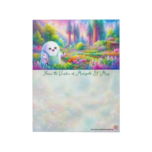 Bloco De Notas Ghost Gardening Notepad (Invertido)