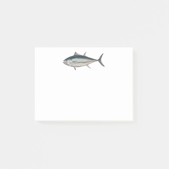 Bloco De Notas Giant Atlantic Bluefin Tuna Realistic Hat (Frente)