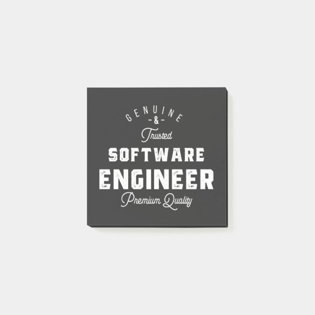 Bloco De Notas Gift for Software Engineer (Frente)