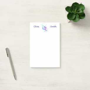 Bloco De Notas Ginástica Rítmica Personalizada com Fita