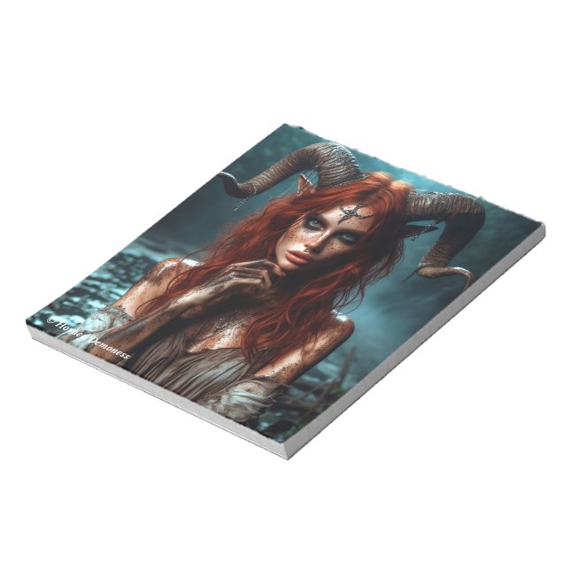 Bloco De Notas Gingerhead demoness notepad (Invertido)