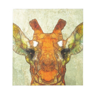 Bloco De Notas girafa abstrato
