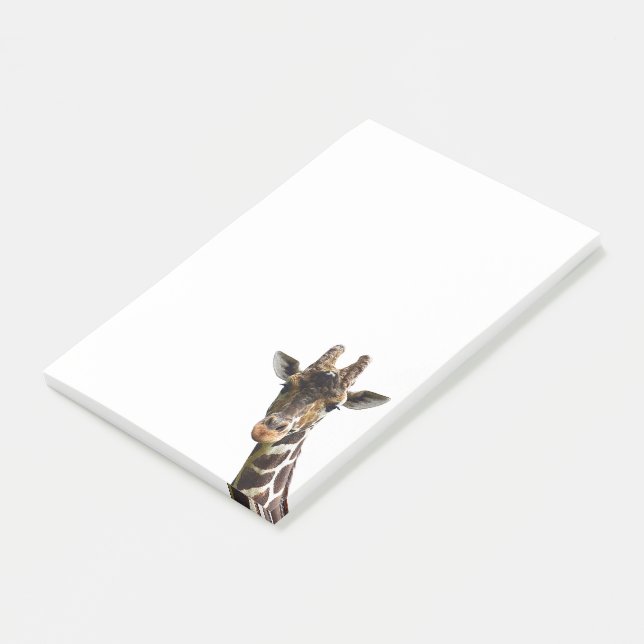 Bloco De Notas Girafa no canto Posta Notas (Inclinado)