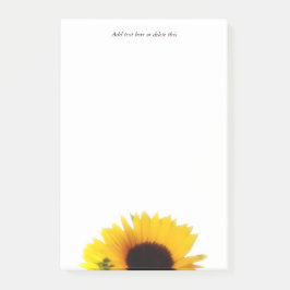 Bloco De Notas Girassol