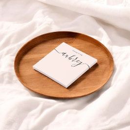 Bloco De Notas Girassol Monograma - Caligrafia Rosa