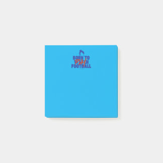 Bloco De Notas Girl Born to Play Football