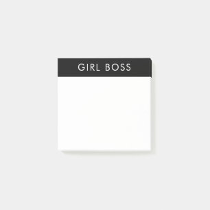 BLOCO DE NOTAS GIRL BOSS