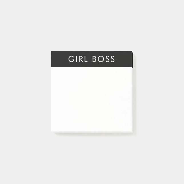BLOCO DE NOTAS GIRL BOSS (Frente)