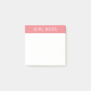 BLOCO DE NOTAS GIRL BOSS