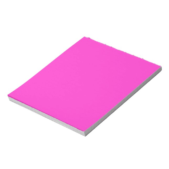 Bloco De Notas Girly Hot Pink (Invertido)