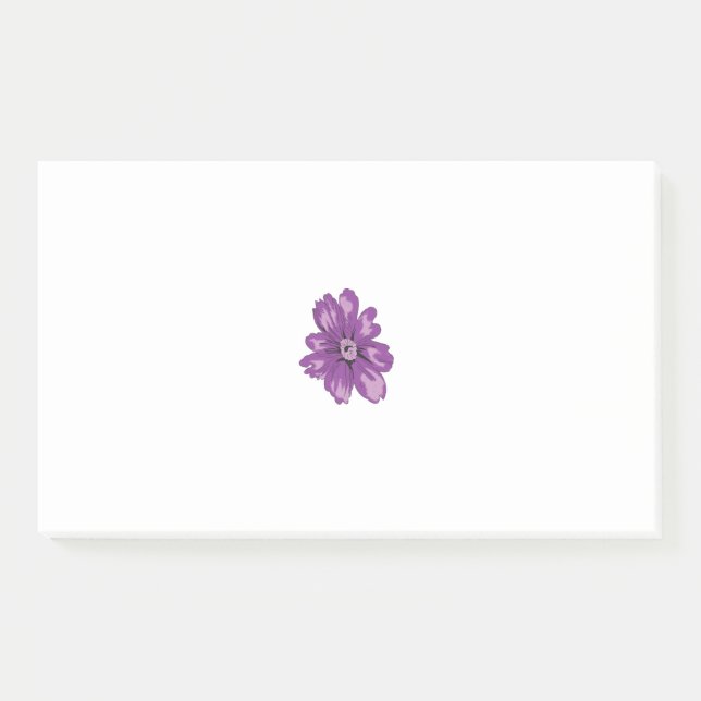 Bloco De Notas Girly Style, Light EggPlant, Cedar Branqueado (Frente)