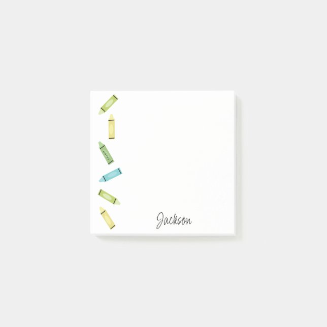 Bloco De Notas Giz de cera (Frente)