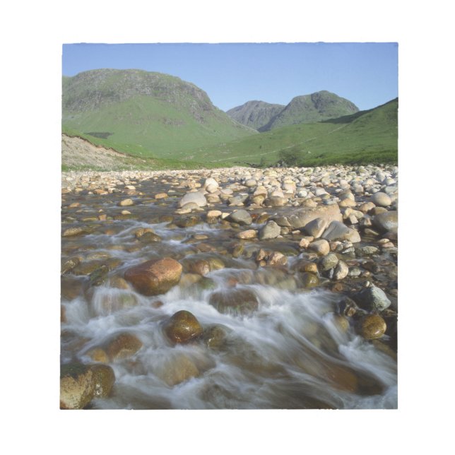 Bloco De Notas Glen Etive, Highlands, Escócia 2 (Frente)