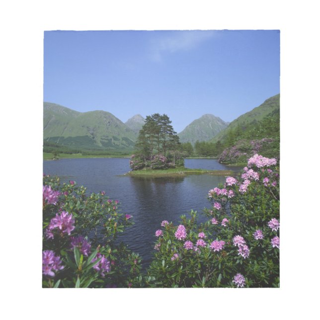 Bloco De Notas Glen Etive, Terras Altas, Escócia (Frente)