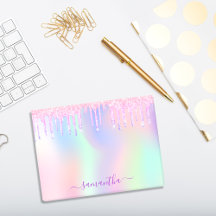 Glitter roxo rosa pinga nome holográfico