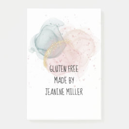 Bloco De Notas Gluten livre personalizado