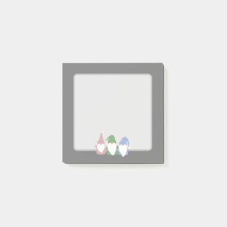 Bloco De Notas Gnomos Três