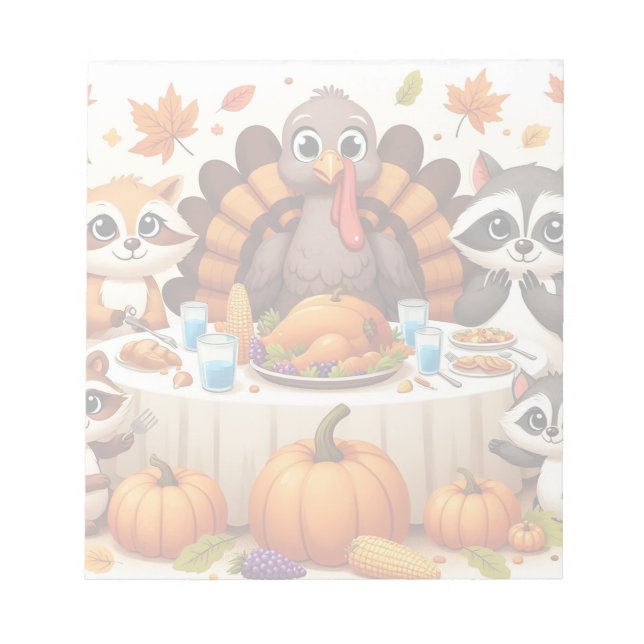 Bloco De Notas Gobble até nós Wobble (Frente)