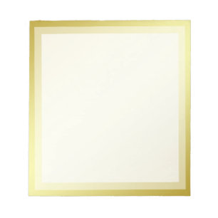 Bloco De Notas Gold Boarder Photo frame