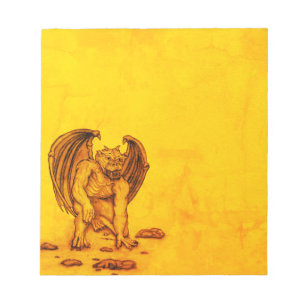 Bloco De Notas Golem Gargoyle